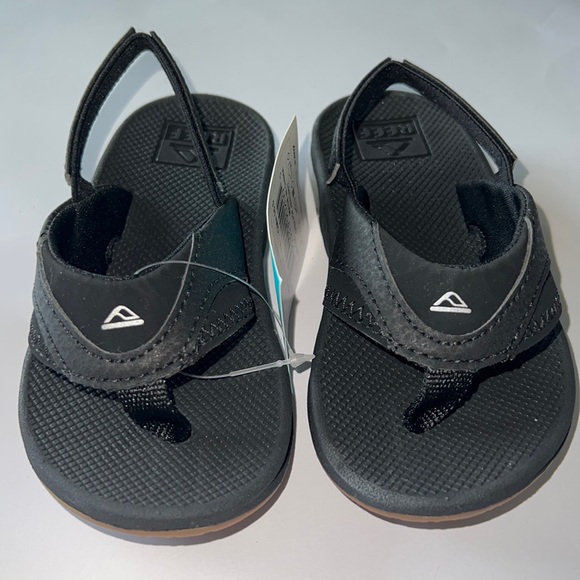 REEF LITTLE FANNING SANDALS SIZE 8 - Picture 1 of 6